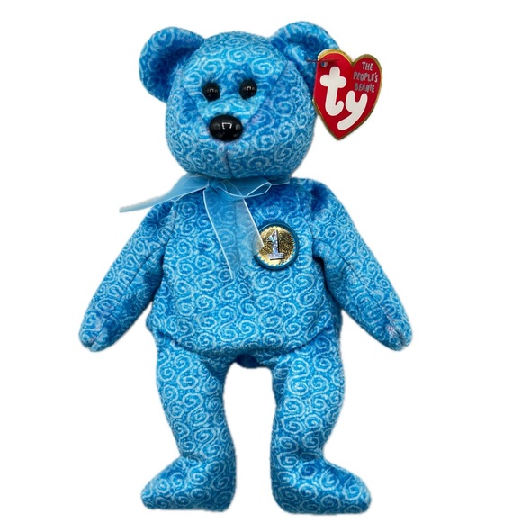 Ty Beanie Babies Collection Classy the People's Beanie Baby Plush Vintage 2001 - Picture 10 of 14